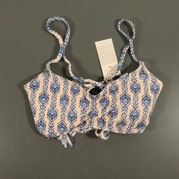 NWT Revolve X Eberjey Bikini Top In Nadia - Picture 2 of 11